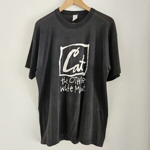 Vintage Cat The Other White Meat Shirt Extra Large Single Stitch 80s